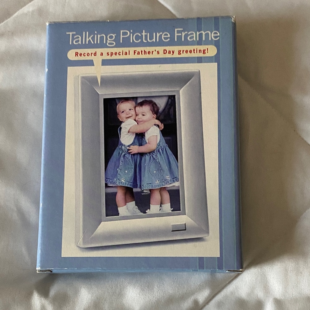 JCPenney Blue Talking Picture Frame